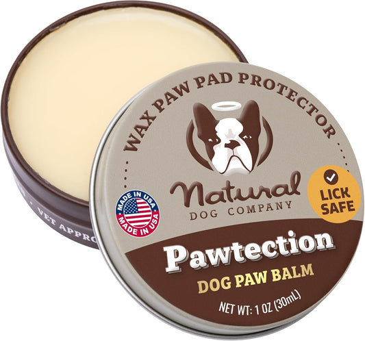 Protect Your Pup's Paws with PawTection Dog Paw Wax – 1 Oz Tin for Summer Adventures on Hot Pavement and Sandy Beaches